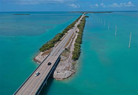 driving down the overseas highway.